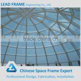 Low Cost Steel Structure BS Glass Roof Dome thumbnail-5