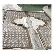 LaSer Cut Room Dividers Luxury Room Partition Steel Panel Dividers thumbnail-3