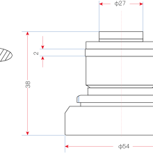 WT Series Standard Size Elliptical Precision Measuring Gage Block thumbnail-2