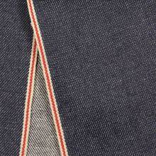 11.7oz 99% Cotton 1% Elastic Right Twill Denim Material Skinny Selvedge Jeans Fabric W281324 thumbnail-3