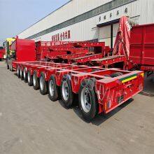 Large Semi-trailer Low Flatbed Semi-trailer Heavy Duty Flatbed