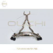 304 Stainless Steel Cat-Back Exhaust System for BMW M8 F91 F92/ X3 Upgrade X3M/ X3M F97/X5 M60I Performance Exhaust Electronic Valve With Tips thumbnail-1