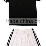 plain training soccer uniform set