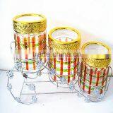 Airtight Tea Storage Tins Bottle With Storage Coffee Glass thumbnail-1