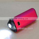 Rechargeable Power Bank With Cupula for IPhone,iPad and Smart Phones MP014 6600mAh