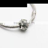 New Style Anti-silver Big Hole Zinc Alloy Loose Beads,Chain Bracelets Accessories thumbnail-3
