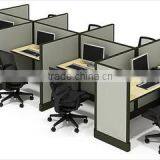 Cheap Factory Direct Modular Wooden Cubicle Office Workstation Dividers Staff Tables (SZ-WSA038)