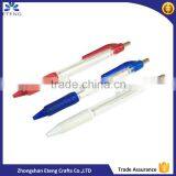 Customized promotional ballpoint pen with pull out paper