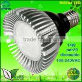 Energy Saving Dimmable Par30 14w Nichia Led Lamps