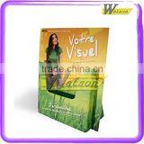 Newspaper Reading Advertising Cardboard Display Stand in 24h Shop