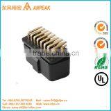 Factory Price 16pin OBD2 PCB-Mounted Right Angle Automotive Plastic Connectors for Diagnostic Unit