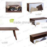 Modern Dining Room Wooden Pattern Matching Sideboard Cabinet Side Cabinet thumbnail-3