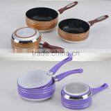 18cm/20cm Pressed Aluminium Sauce Pan With White Heat Ressistant Coating thumbnail-4