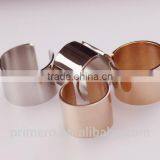 Fashion Width Ring Jewelry Smooth Open Cuff Finger Ring for Women The Master's Sun thumbnail-6