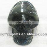Big Size Natural Labradorite Skull Carving Skull thumbnail-1