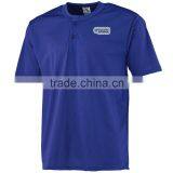 Two Button Placket Products Baseball Jerseys Wholesale With Two Button Baseball Jersey thumbnail-1