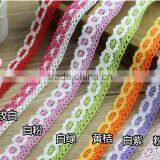 HOT ! Newest Fashion 2.5cm Cotton Lace Trim for Wholesale thumbnail-2