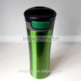 400ml New Design Stainless Steel Travel Mug With Easy-Clean Lid &Auto Mug Car Mug&Portable Vacuum Thermos Mug *office Desk Mug thumbnail-2