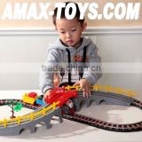 ect-02134 electric track train children track train assembling track train children toys
