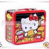 Kitty Metal Tin Box/kids Tin Lunch Box/kids Metal Lunch Box