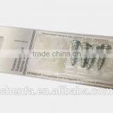 18mm Decorative Plastic Screw Cap Chrome Screw Covers for License Plate Frame thumbnail-5