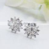 Elegant Luxurious Party Studs With AAA+ Cubic Zircon Stone Fashion Earrings for Women thumbnail-5