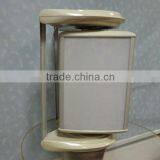 Three Sides Wall Mounted Acrylic Rotating Light Box