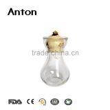 14oz Big Capability Glass Bottle Clear Glass Bottle Beautiful Vase thumbnail-1