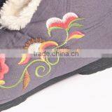 Plush Embroidery Woman Gender Ladies Slipper Boots thumbnail-5