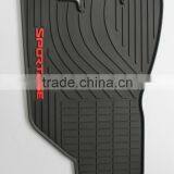 5pc Full Set Ridged Heavy Duty Rubber Floor Mats, SUV, Van&Trucks for Kia Sportage thumbnail-3