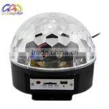 6 Color/3Color Disco DJ Stage Lighting Sound LED RGB/RGBWY Crystal Magic Ball Effect Light thumbnail-2