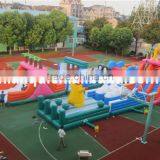 2014 Super Long Outdoor Adult Inflatable Obstacle Course for Sale thumbnail-1