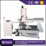 Sange cnc milling 4 axis cnc router engraver machine with cnc machining cycling gear