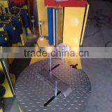 Automatic Economic Cost Luggage Stretch Film Wrapping Machine With Weight Checker