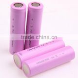 Deep cycle 2600mAh 3.7v lithium ion rechargeable famous brand 18650 li-ion battery