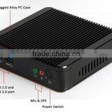 Barebone System Bay Trail J1800 2 Ethernet Mini pc 12v Partaker 2.41GHZ Turo 2.58GHZ thumbnail-3