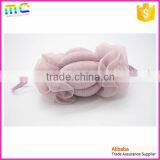 Colorful Candy Sweet Mesh Sponge Balls With Lace Handle thumbnail-2