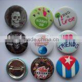 OEM Logo Printing Metal Pin Badge Button