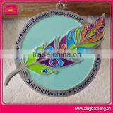 Cartoon Soft Enamel Color Fill Print Epoxy Metal Medal