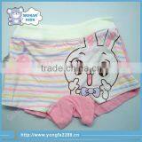 Cute Rabbit Girl Soft Cotton Boxer Briefs Kids Underwear thumbnail-2