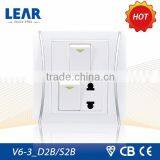 Anti Fire Electrical Socket Outlet