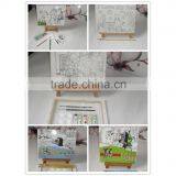 TZH 103 Yiwu Factory Kids Canvas Paintings Set Includes Acrylic Paint and Brush thumbnail-6
