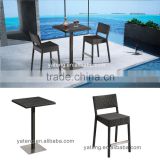 Bar furniture sports bar stool high chair / rattan bar table and chair