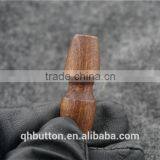 CHINESE WENZHOU BUTTON FACTORY NATURE WOOD TOGGLE BUTTON FOR COAT