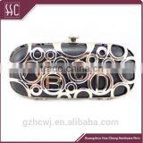 18.9*8.4cm Newest Evening Clutch Frames, Metal Clutch Frame,crystal Purse Frames With Plastic Boxes thumbnail-3