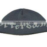 TYCAP127 Grey Jacquard Knitted Hat