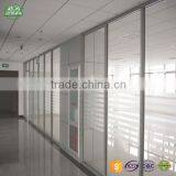 Aluminium Frame Office Partition Glass Wall
