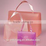 Ribbon Handle Plastic Mini Purses Style Box thumbnail-3