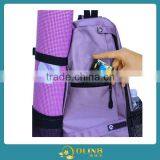Yoga Mat Backpack; Multi-Purpose Crossbody Sling Backpack; Good for Hiking, Biking, Walking, Travel, Sport and Beach thumbnail-2