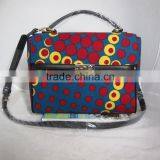Hot Selling Fashion African Wax Print Fabric Shoulder Bag Wax Cross Boby Bag thumbnail-2